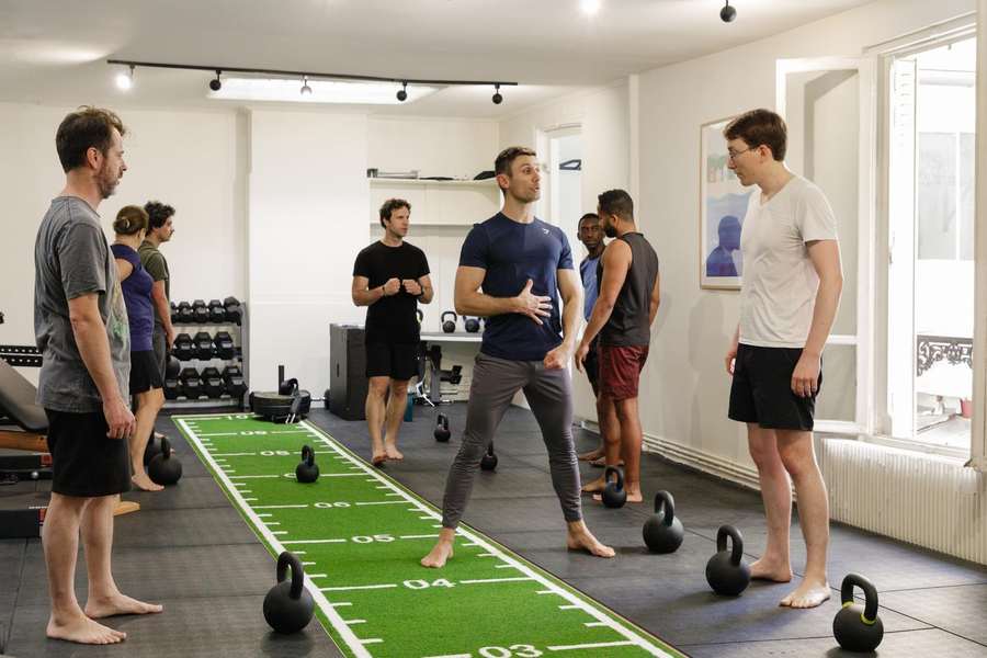 Les coachs de Milon-Club avec des membres