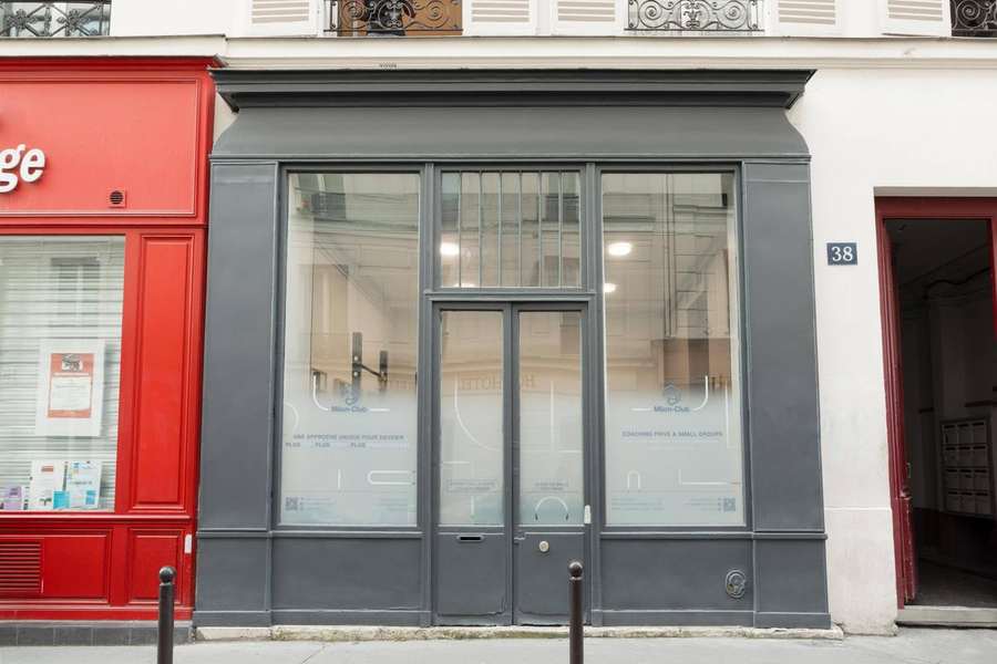 La façade de Milon-Club, 38 rue de Malte