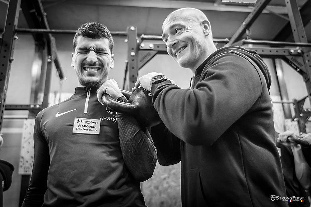 Marouen au kettlebell